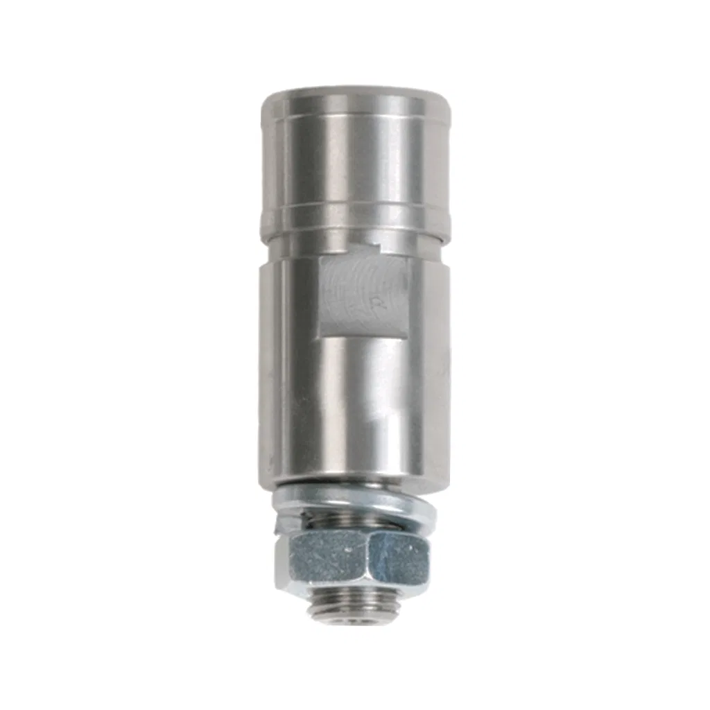 SWQDNP – DRIVER IND. Warning Whip Base, Quick Disconnect Base For Non-Powered Whip Threaded Whip Connection Stainless...